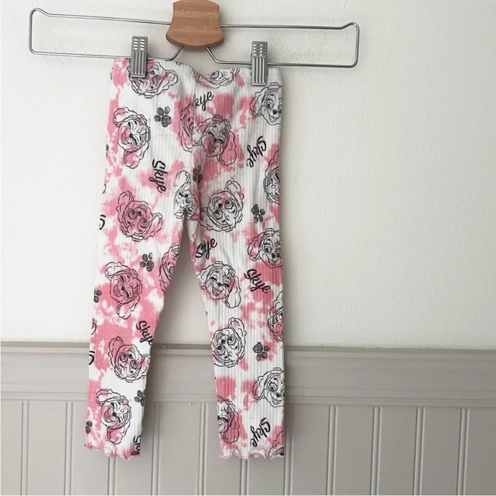 Nickelodeon Paw Patrol Skye Pink and White Long Sleeve Outfit Set Size 2T
